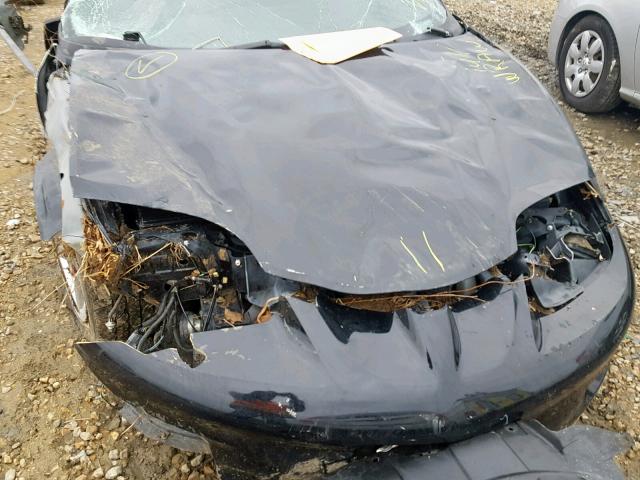 2G2FS22K412118751 - 2001 PONTIAC FIREBIRD BLACK photo 7