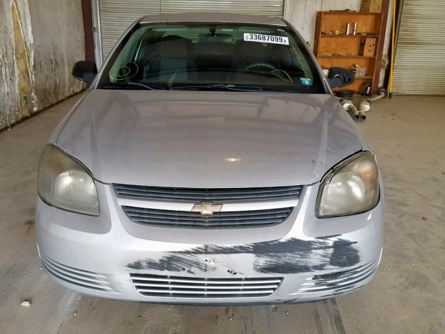 1G1AL18F987261245 - 2008 CHEVROLET COBALT LT SILVER photo 9