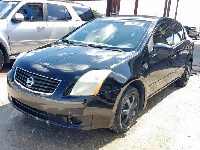 3N1AB61E88L655987 - 2008 NISSAN SENTRA 2.0 BLACK photo 2