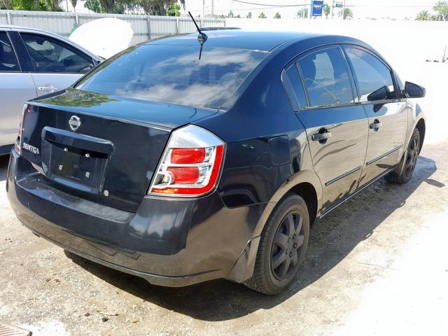 3N1AB61E88L655987 - 2008 NISSAN SENTRA 2.0 BLACK photo 4