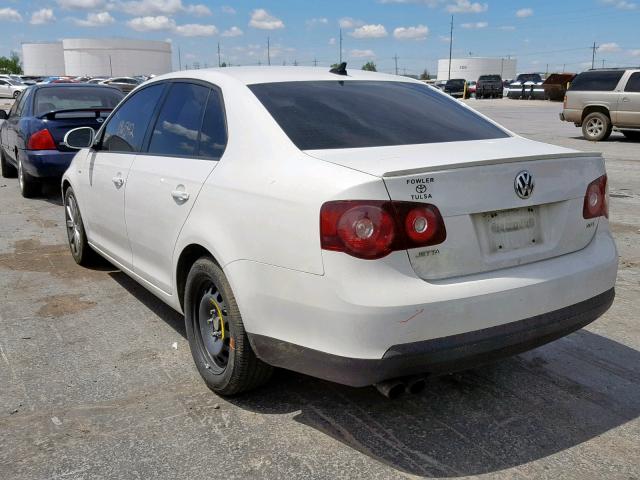 3VWRJ7AJ3AM044445 - 2010 VOLKSWAGEN JETTA WOLF WHITE photo 3