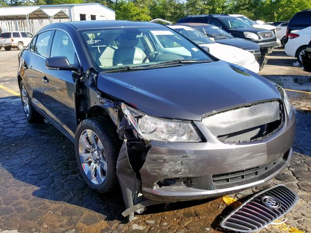 1G4GF5E32DF281634 - 2013 BUICK LACROSSE P GRAY photo 1