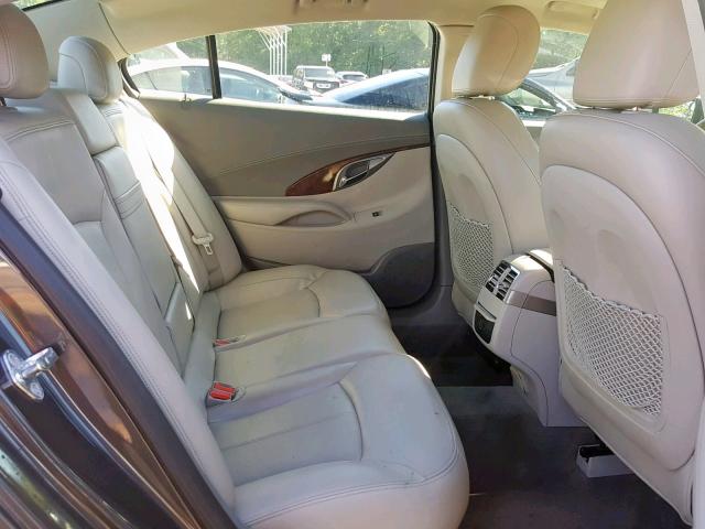 1G4GF5E32DF281634 - 2013 BUICK LACROSSE P GRAY photo 6