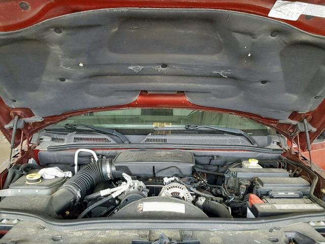 1J8HH48KX7C622759 - 2007 JEEP COMMANDER 红色 照片 7