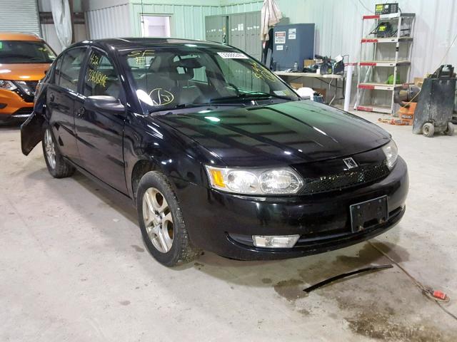 1G8AL52F24Z116015 - 2004 SATURN ION LEVEL BLACK photo 1