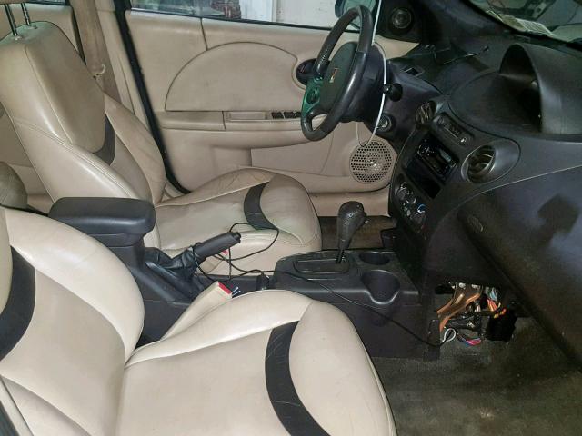 1G8AL52F24Z116015 - 2004 SATURN ION LEVEL BLACK photo 5