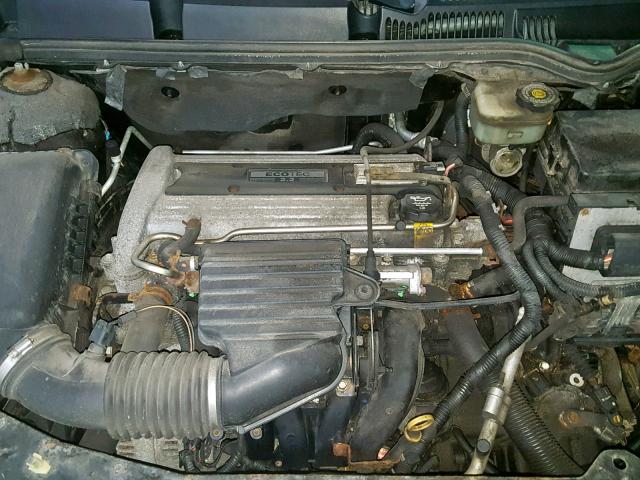 1G8AL52F24Z116015 - 2004 SATURN ION LEVEL BLACK photo 7