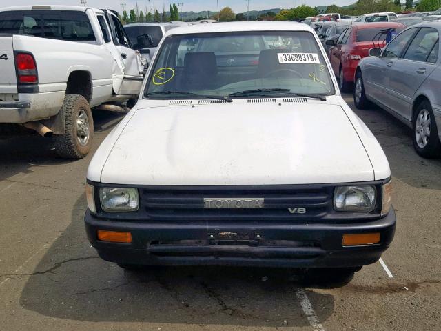 JT5VN82T4K0001230 - 1989 TOYOTA PICKUP CAB WHITE photo 9