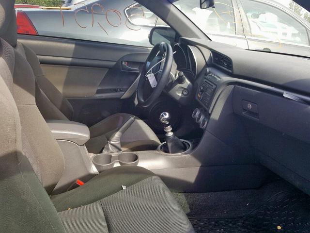 JTKJF5C77D3062615 - 2013 TOYOTA SCION TC ლურჯი ფოტო 5