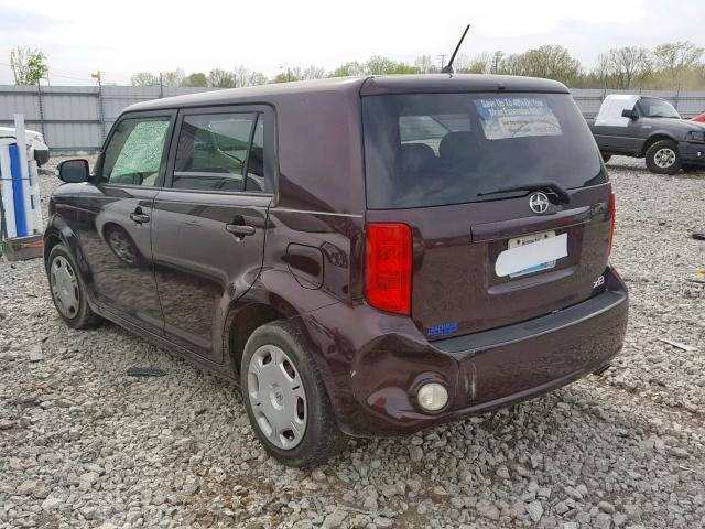 JTLKE50E991085337 - 2009 TOYOTA SCION XB 紫色 照片 3