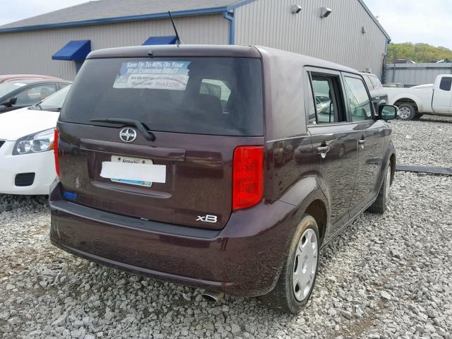 JTLKE50E991085337 - 2009 TOYOTA SCION XB 紫色 照片 4