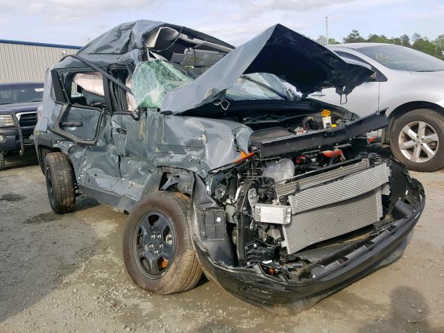 ZACCJBAB9JPH45816 - 2018 JEEP RENEGADE S ლურჯი ფოტო 1