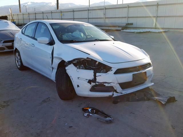 1C3CDFBB4GD689874 - 2016 DODGE DART SXT WHITE photo 1