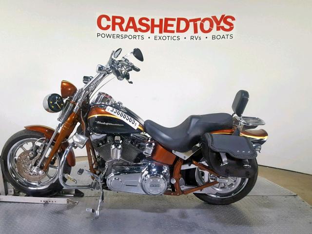 1HD1PT9408Y952564 - 2008 HARLEY-DAVIDSON FXSTSSE2 1 ORANGE photo 5