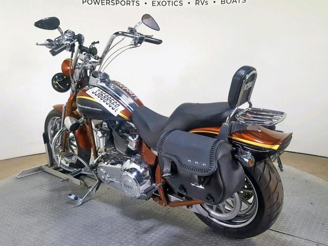 1HD1PT9408Y952564 - 2008 HARLEY-DAVIDSON FXSTSSE2 1 ORANGE photo 6