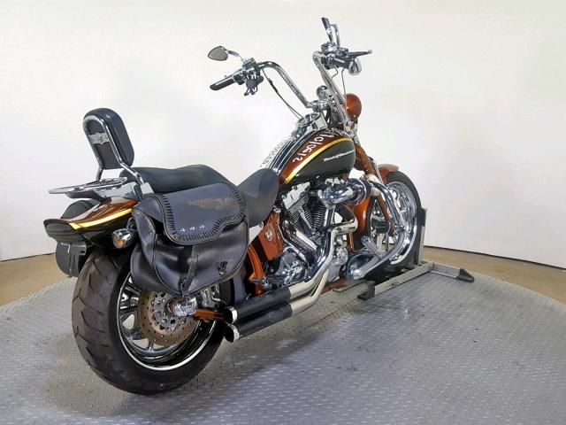 1HD1PT9408Y952564 - 2008 HARLEY-DAVIDSON FXSTSSE2 1 ORANGE photo 8