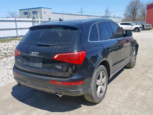 WA1VFCFPXCA133559 - 2012 AUDI Q5 PRESTIG BLACK photo 4