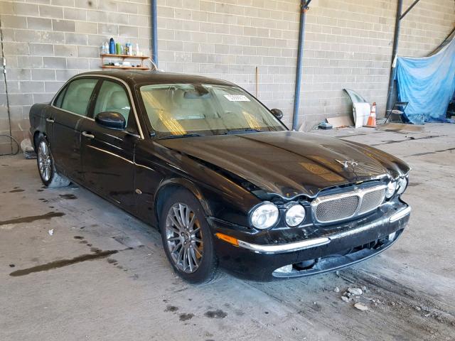 SAJWA79B36SH07194 - 2006 JAGUAR XJ8 L BLACK photo 1