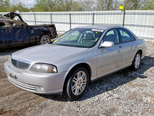 1LNHM87AX5Y659423 - 2005 LINCOLN LS SILVER photo 2