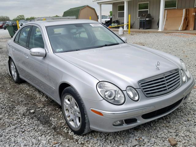 WDBUF56J96A743609 - 2006 MERCEDES-BENZ E 350 SILVER photo 1