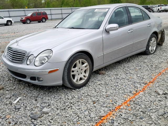 WDBUF56J96A743609 - 2006 MERCEDES-BENZ E 350 SILVER photo 2