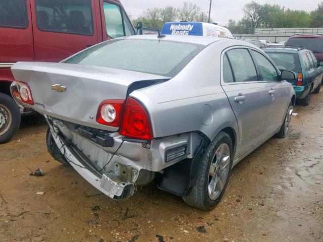 1G1ZH57B39F194434 - 2009 CHEVROLET MALIBU 1LT 银色 照片 4