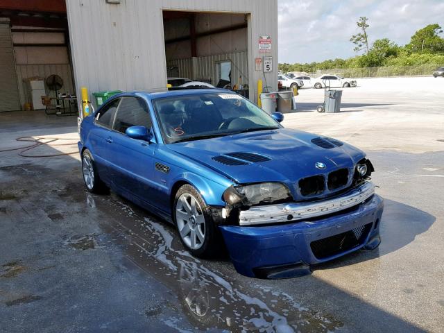 WBABN33493PG61984 - 2003 BMW 325 CI BLUE photo 1