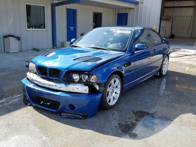 WBABN33493PG61984 - 2003 BMW 325 CI BLUE photo 2