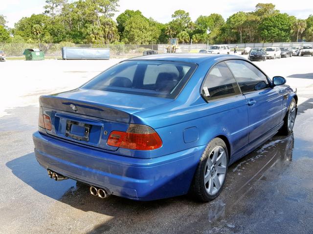 WBABN33493PG61984 - 2003 BMW 325 CI BLUE photo 4