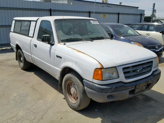 1FTYR10U41PB50252 - 2001 FORD RANGER WHITE photo 1