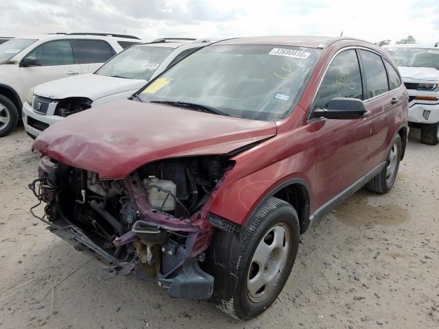 3CZRE38389G705169 - 2009 HONDA CR-V LX  photo 2