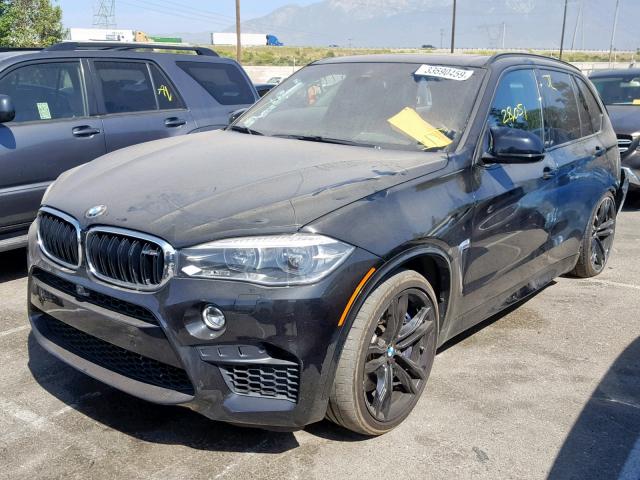 5YMKT6C57J0Y83324 - 2018 BMW X5 M BLACK photo 2