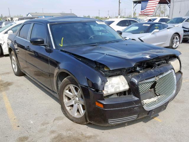 2C3LA43R56H282348 - 2006 CHRYSLER 300 BLACK photo 1