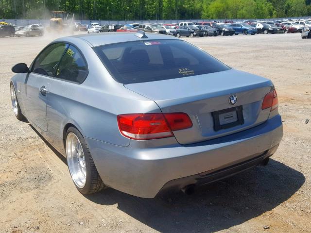 WBAWC735X8E062633 - 2008 BMW 335 XI BLUE photo 3