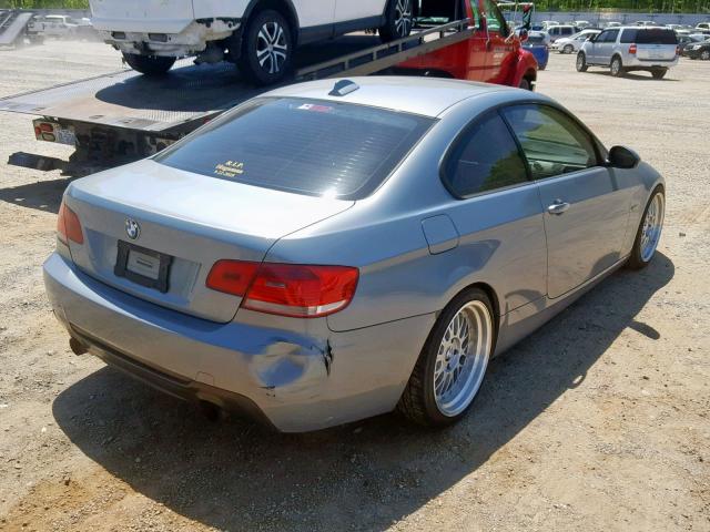 WBAWC735X8E062633 - 2008 BMW 335 XI BLUE photo 4