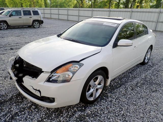 1N4BL21E89C179332 - 2009 NISSAN ALTIMA 3.5 WHITE photo 2