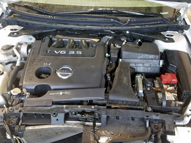 1N4BL21E89C179332 - 2009 NISSAN ALTIMA 3.5 WHITE photo 7