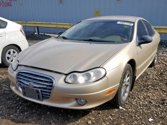 2C3HC56G5XH766313 - 1999 CHRYSLER LHS GOLD photo 2