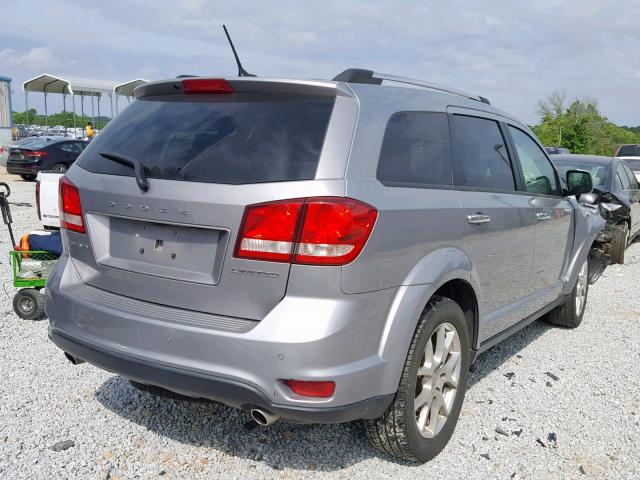 3C4PDCDG2FT529764 - 2015 DODGE JOURNEY LI SILVER photo 4