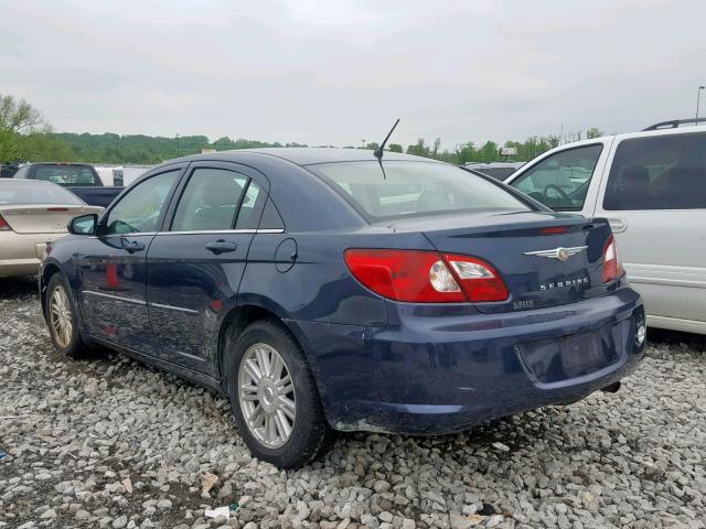 1C3LC56K07N533204 - 2007 CHRYSLER SEBRING TO BLUE photo 3