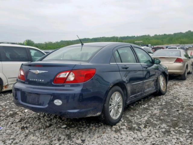 1C3LC56K07N533204 - 2007 CHRYSLER SEBRING TO BLUE photo 4