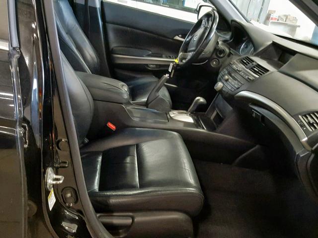 1HGCP26879A101174 - 2009 HONDA ACCORD EXL BLACK photo 5