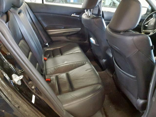 1HGCP26879A101174 - 2009 HONDA ACCORD EXL BLACK photo 6