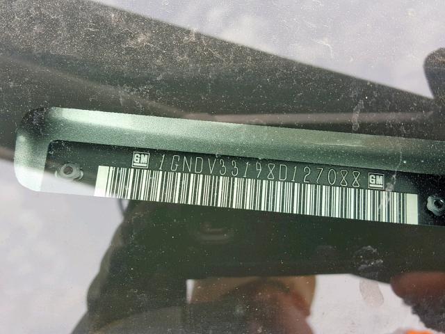 1GNDV33198D127088 - 2008 CHEVROLET UPLANDER L 银色 照片 10