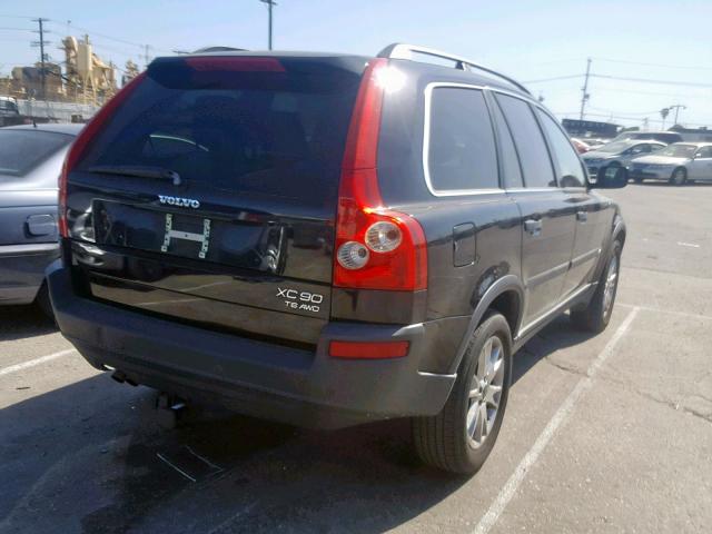 YV1CZ91H741082248 - 2004 VOLVO XC90 T6 BLACK photo 4