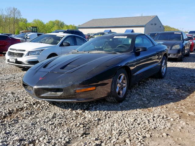 2G2FS22K5T2226833 - 1996 PONTIAC FIREBIRD BLACK photo 2