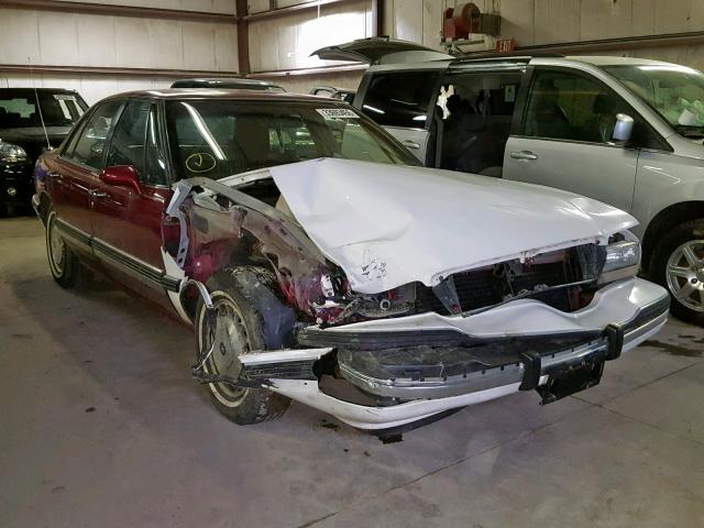 1G4HR52L9SH486711 - 1995 BUICK LESABRE LI MAROON photo 1