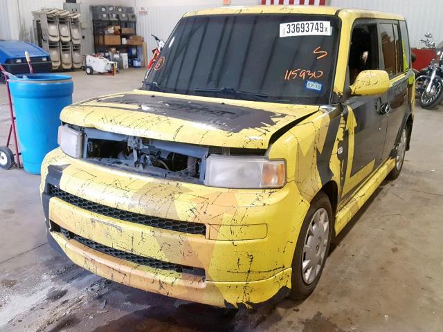 JTLKT334764115930 - 2006 TOYOTA SCION XB 黄色 照片 2