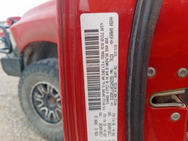 3C6UR5JL0EG242293 - 2014 RAM 2500 SLT  照片 10