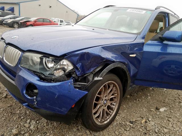 WBXPC934X7WF06473 - 2007 BMW X3 3.0SI  photo 9